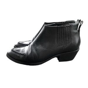 Zimmerman Weekend Boot - Black - Chelsea Western Ankle Boots - size 38 ( US 9 )